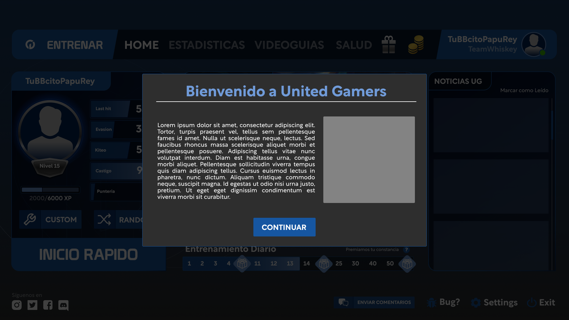 Screen 1: Simple Login